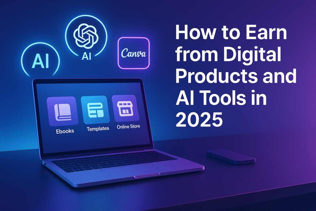 How to Earn from Digital Products and AI Tools in 2025