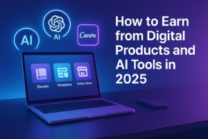 How to Earn from Digital Products and AI Tools in 2025